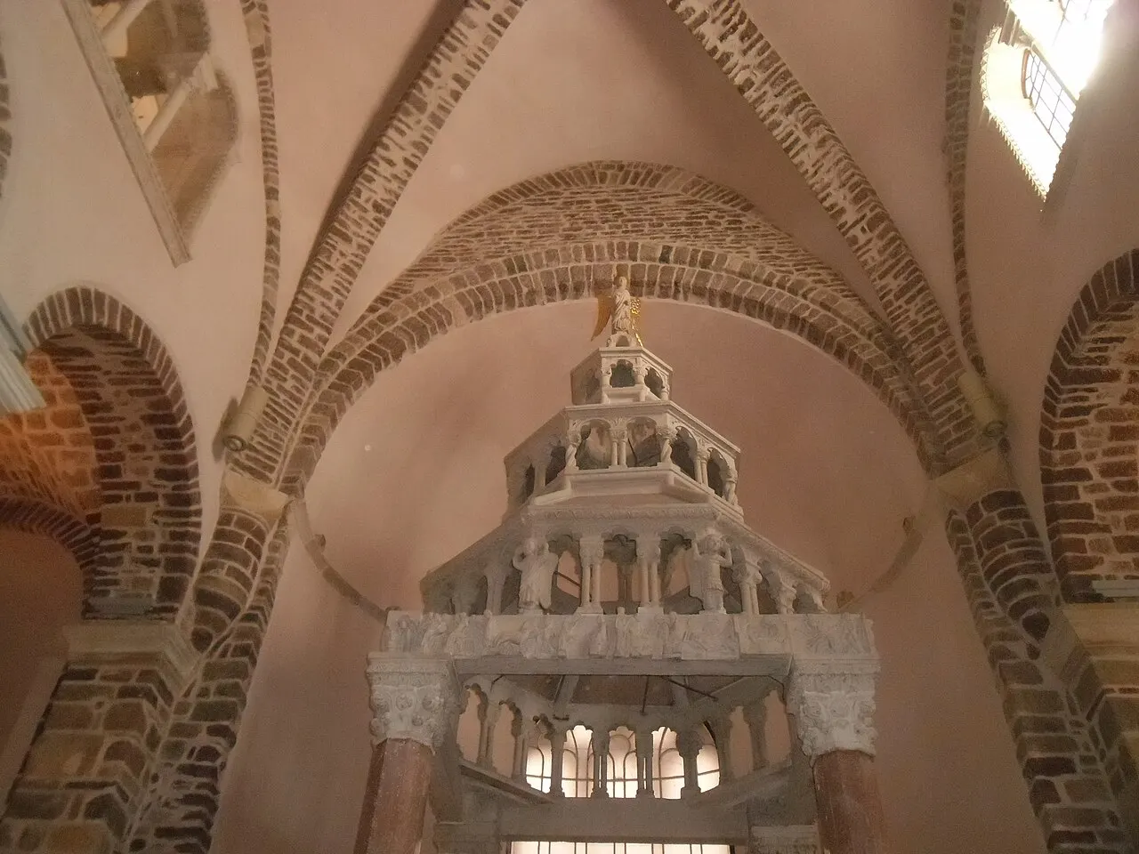 St Tryphon's Cathedral facade rising over its square in Kotor's Old Town